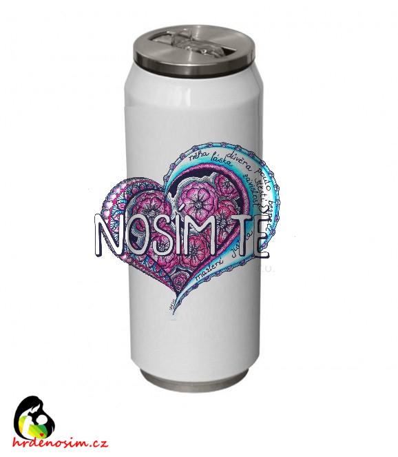 Termoplechovka "Nosím tě"
