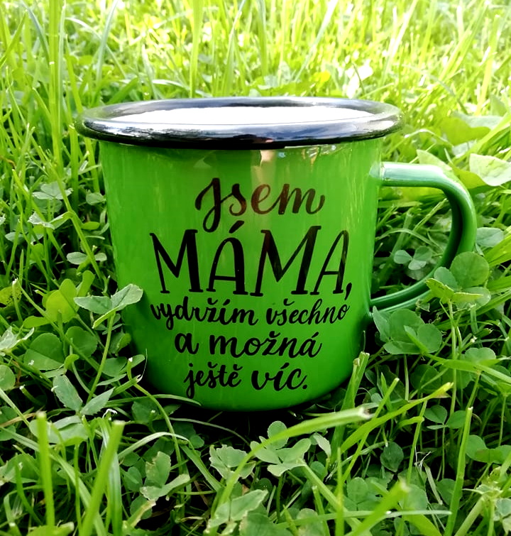 Plecháček zelený Jsem máma