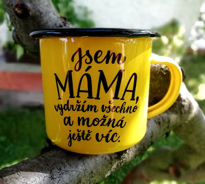 Plecháček žlutý Jsem máma