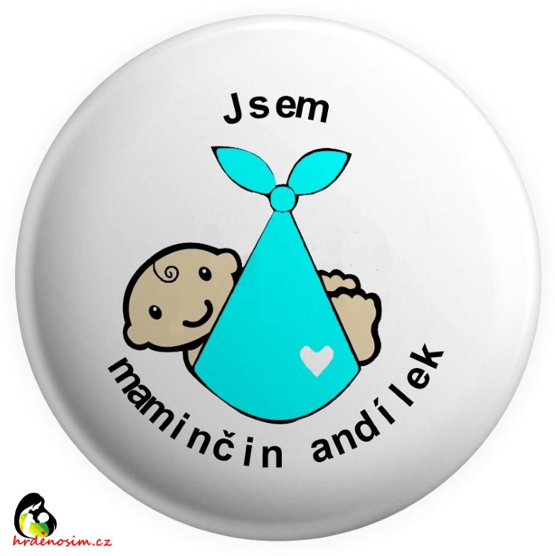 „Maminčin andílek" světle modrá