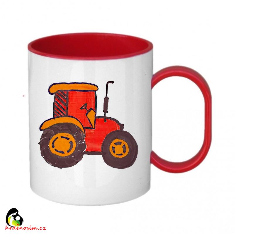 Hrnek dětský traktor různé barvy