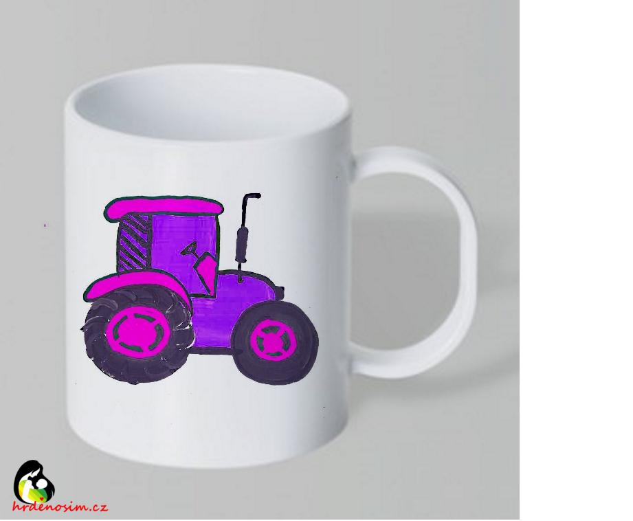 Hrnek dětský traktor různé barvy