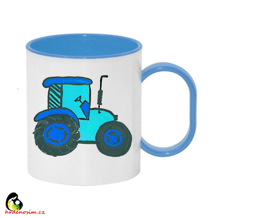 Hrnek dětský traktor různé barvy