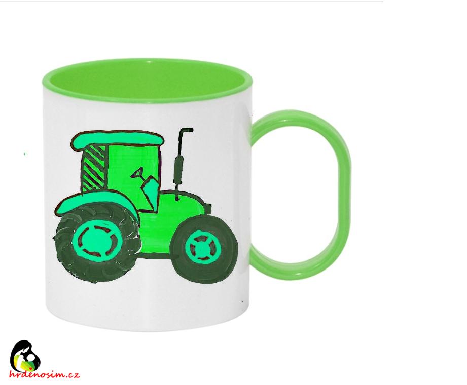Hrnek dětský traktor různé barvy
