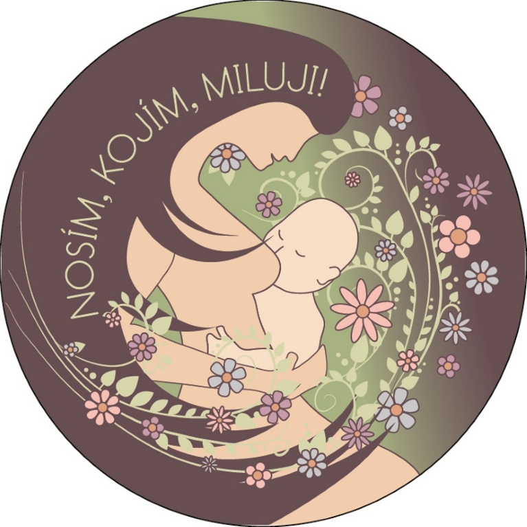  „Nosím, kojím, miluji" zelená