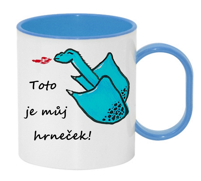 Hrnek dětský drak + vlastní text