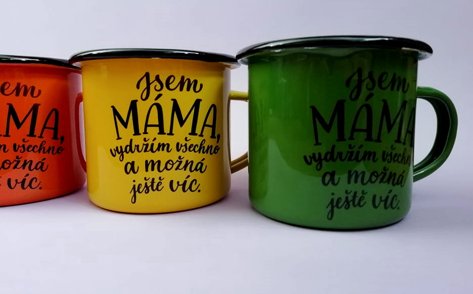 Plecháček žlutý Jsem máma