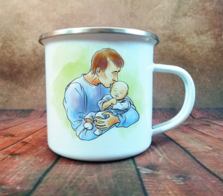 Plecháček táta bez vousů
